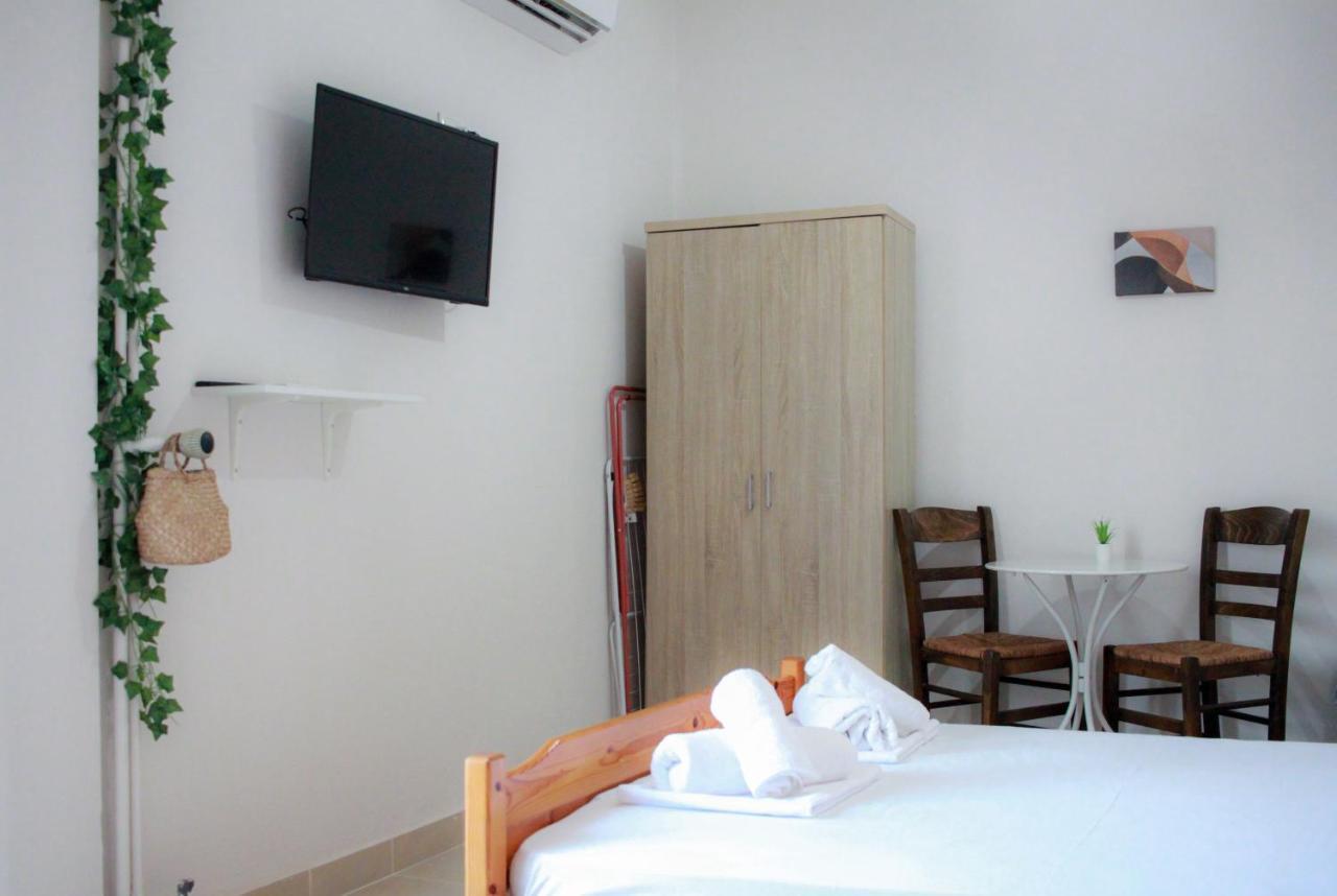 Boho Center Studio Apartment Keramoti  Luaran gambar